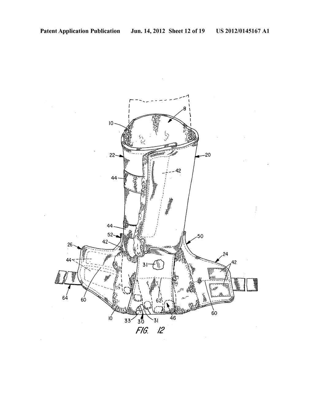 Splinted therapeutic footwear - diagram, schematic, and image 13