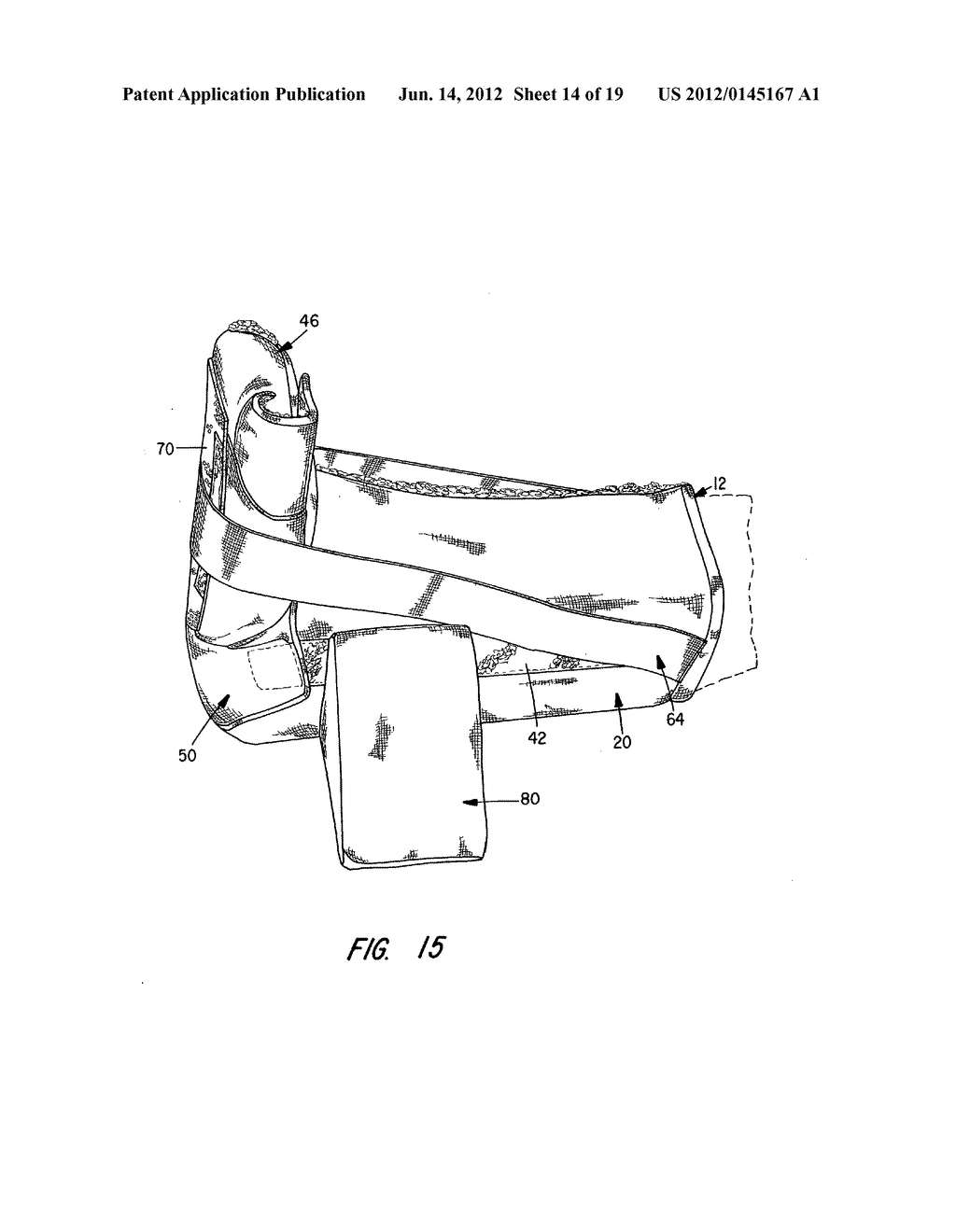 Splinted therapeutic footwear - diagram, schematic, and image 15