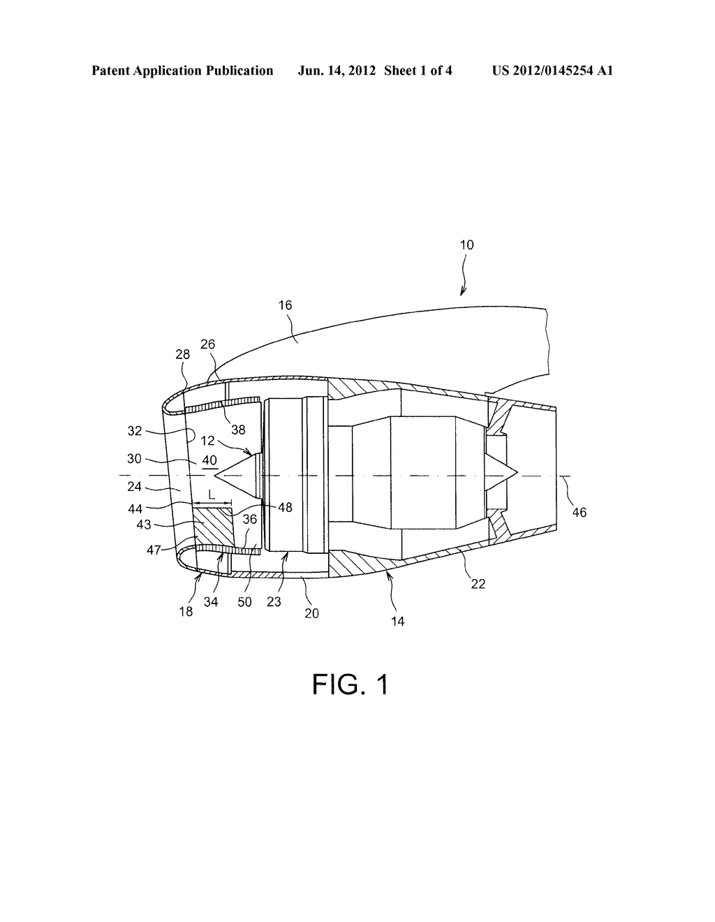 AIR INLET FOR AIRCRAFT PROPULSION UNIT HAVING A STRUCTURE RESISTANT TO     EXCESS PRESSURE AND A PROCESS FOR REPAIRING AN AIR INLET OF AN AIRCRAFT     PROPULSION UNIT - diagram, schematic, and image 02