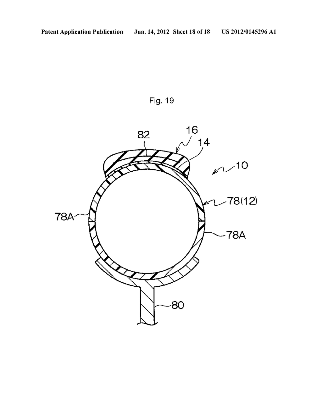 TIRE MANUFACTURING METHOD AND TIRE - diagram, schematic, and image 19