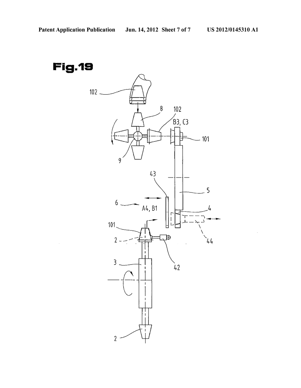 MACHINE FOR PRODUCING A CUP - diagram, schematic, and image 08