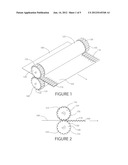 SYSTEM AND METHOD FOR FORMING CREASED OR UNCREASED RUFFLES ON A WEB diagram and image