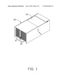 FAN DUCT AND HEAT DISSIPATION DEVICE USING THE SAME diagram and image