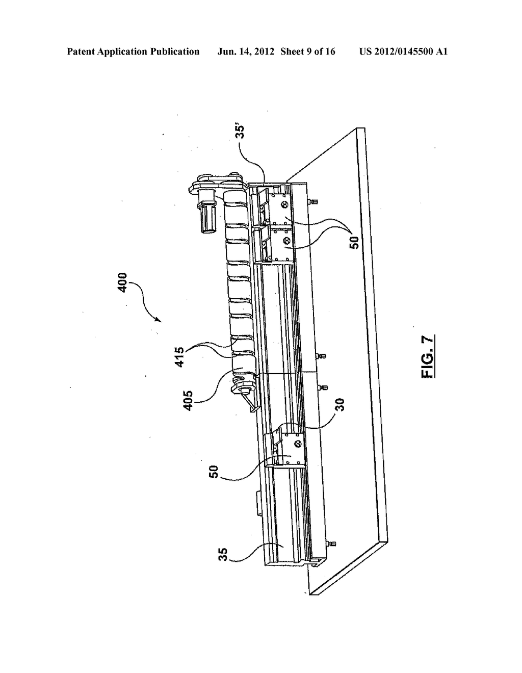 SYSTEM AND METHOD FOR PROVIDING POWER TO A MOVING ELEMENT - diagram, schematic, and image 10