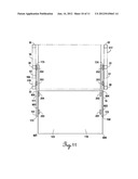 Roll-out shelving storage rack system diagram and image