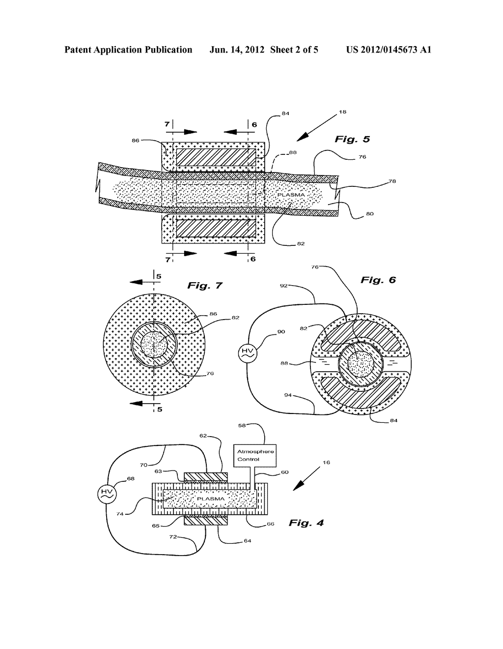 DIELECTRIC PLASMA CHAMBER APPARATUS AND METHOD WITH EXTERIOR ELECTRODES - diagram, schematic, and image 03