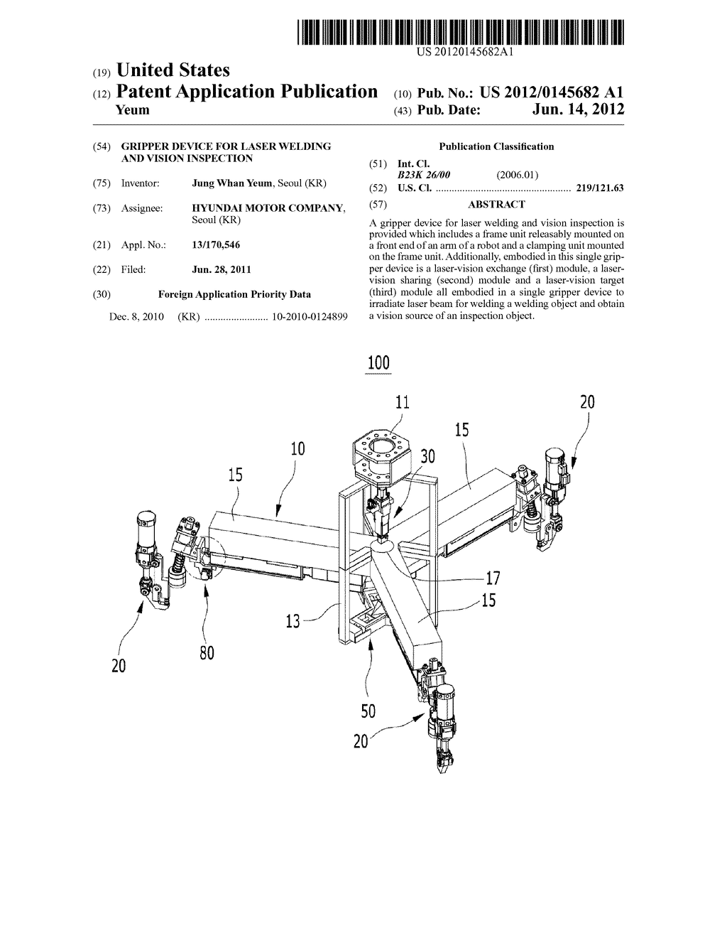 GRIPPER DEVICE FOR LASER WELDING AND VISION INSPECTION - diagram, schematic, and image 01