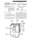 Container for Handheld Device for Dispensing Fluids diagram and image