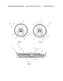 CONTAINER LID HAVING A PRESSURE EQUALIZING DEVICE diagram and image