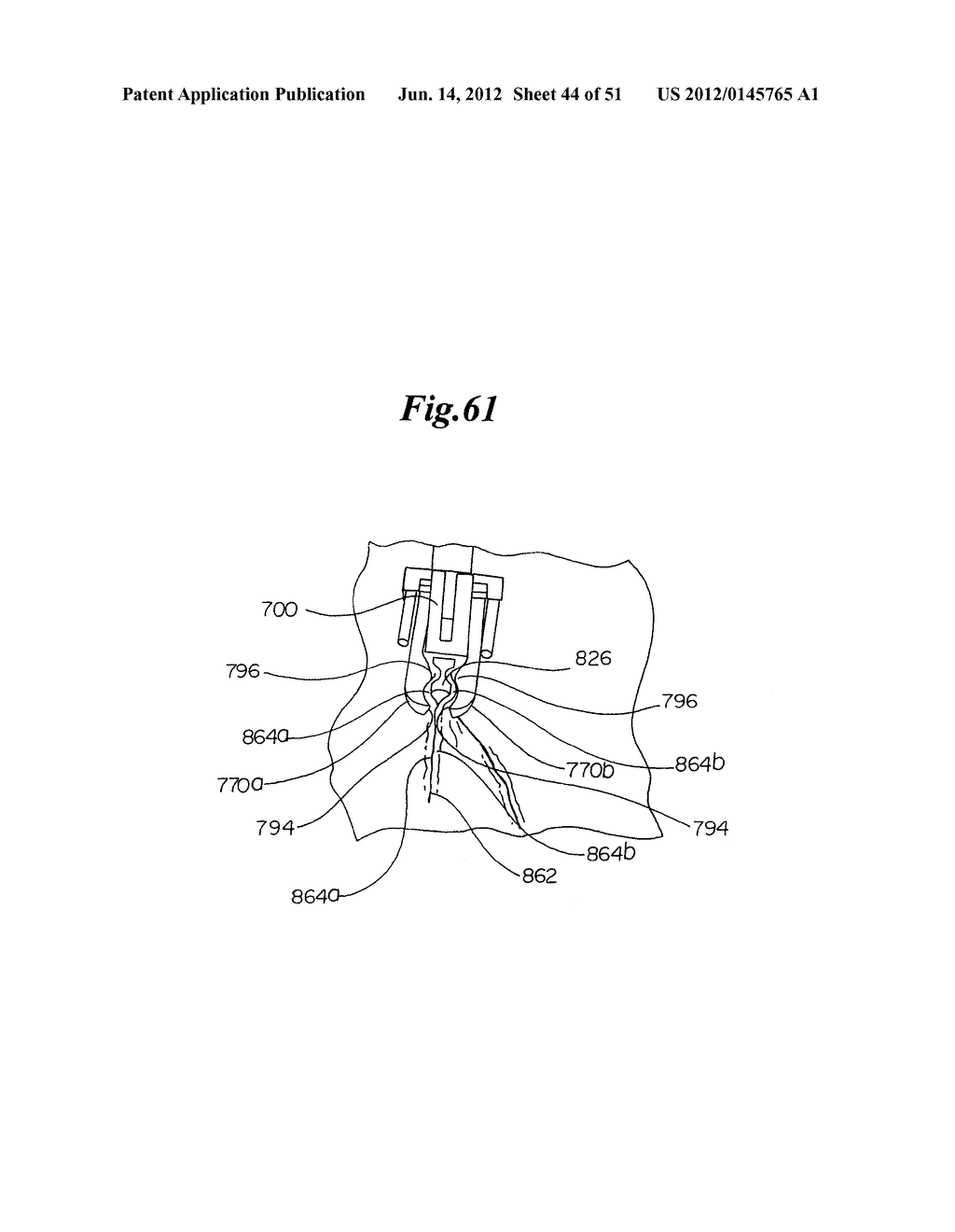 MECHANICAL METHOD AND APPARATUS FOR BILATERAL TISSUE FASTENING - diagram, schematic, and image 45