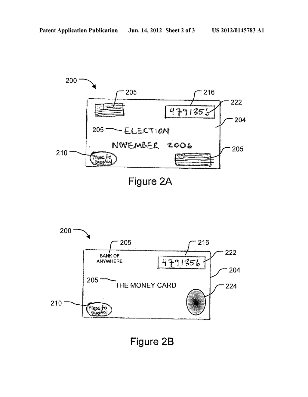 POWERED AUTHENTICATING CARDS - diagram, schematic, and image 03