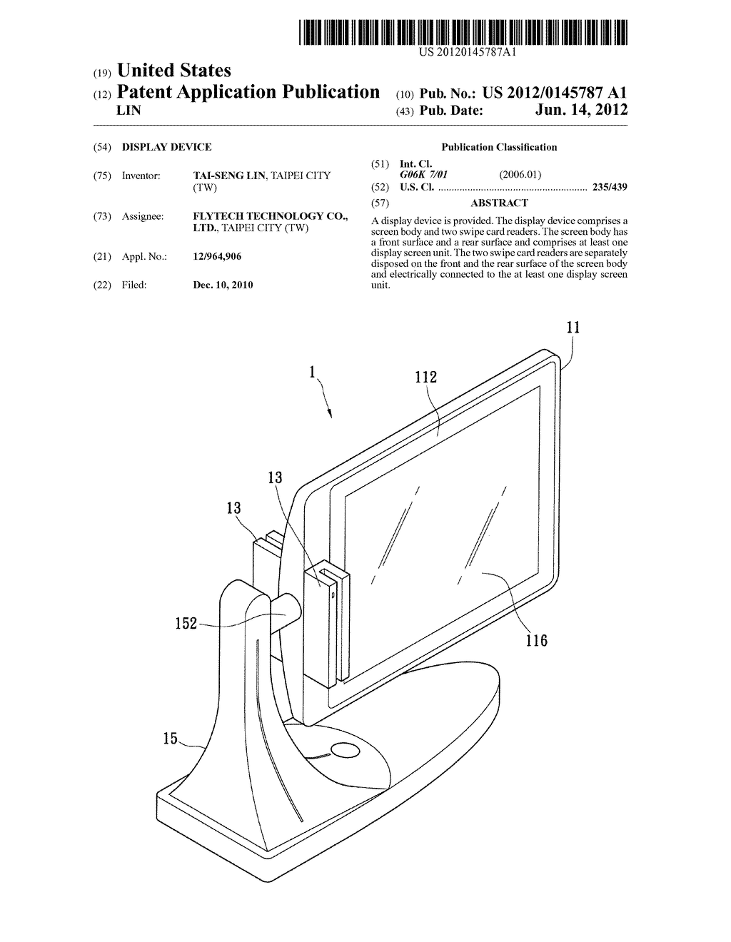 DISPLAY DEVICE - diagram, schematic, and image 01