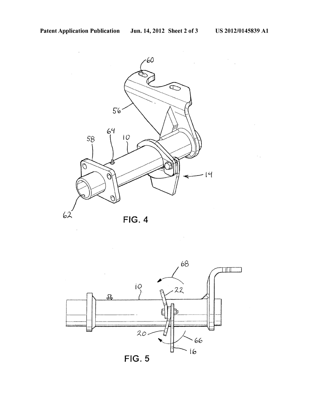 Clamping Cam Tube Support - diagram, schematic, and image 03