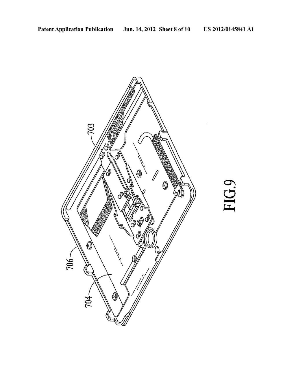 FLAT PANEL DISPLAY INCLUDING A HINGE ASSEMBLY - diagram, schematic, and image 09