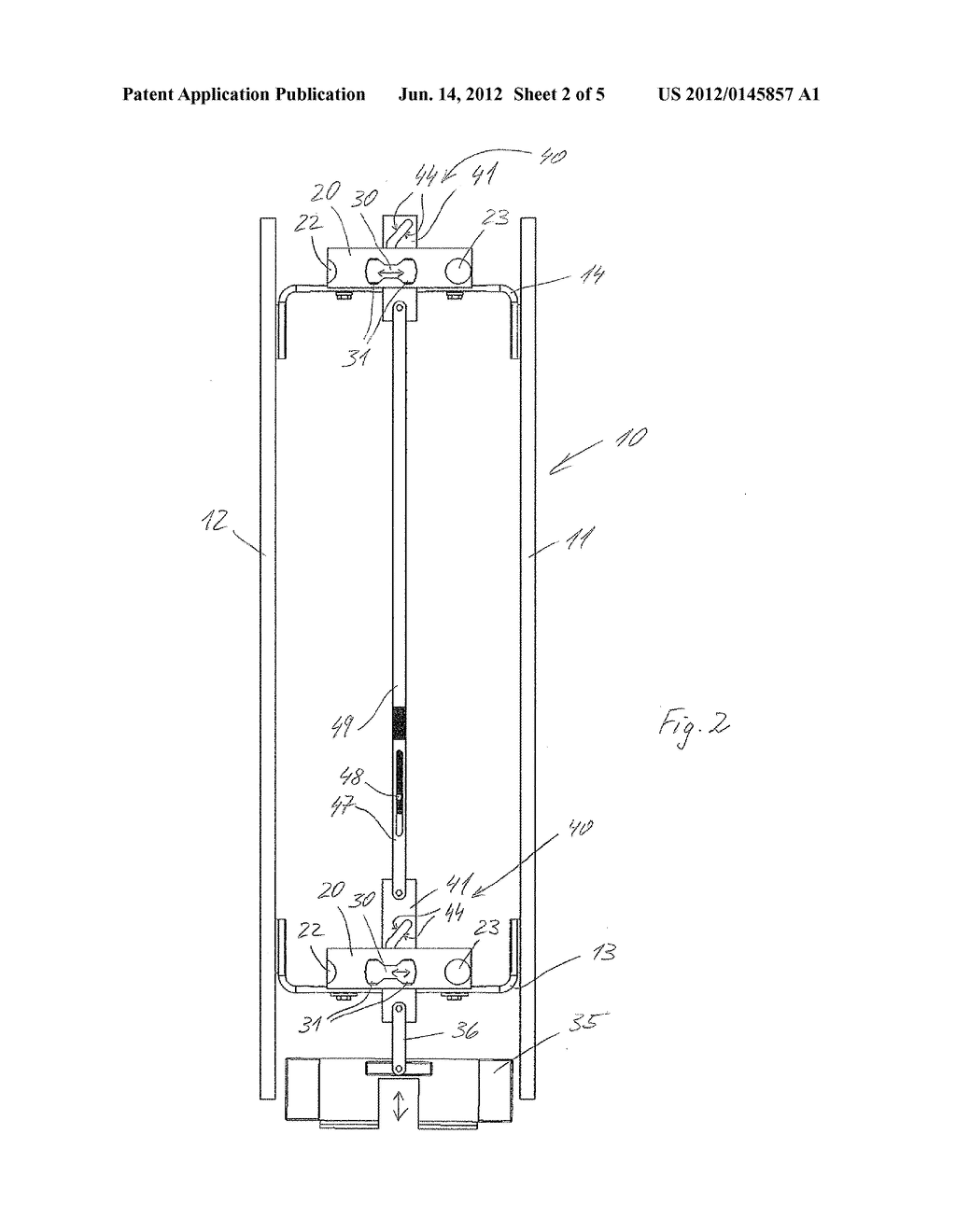 Device for Fastening a Fixture to a Fastening Structure of a Vehicle - diagram, schematic, and image 03