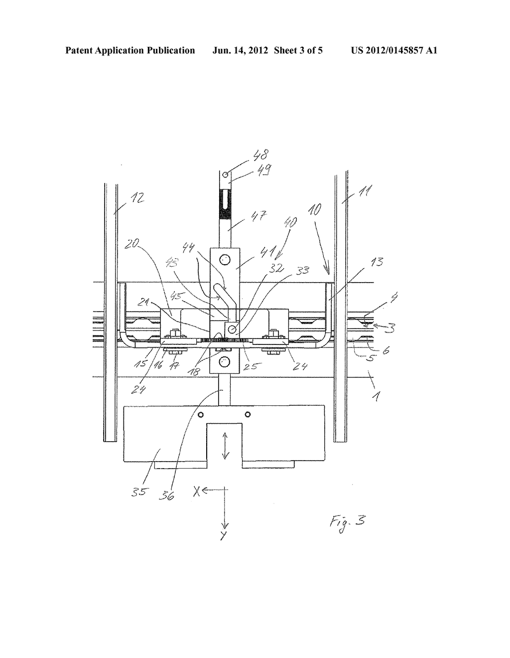 Device for Fastening a Fixture to a Fastening Structure of a Vehicle - diagram, schematic, and image 04