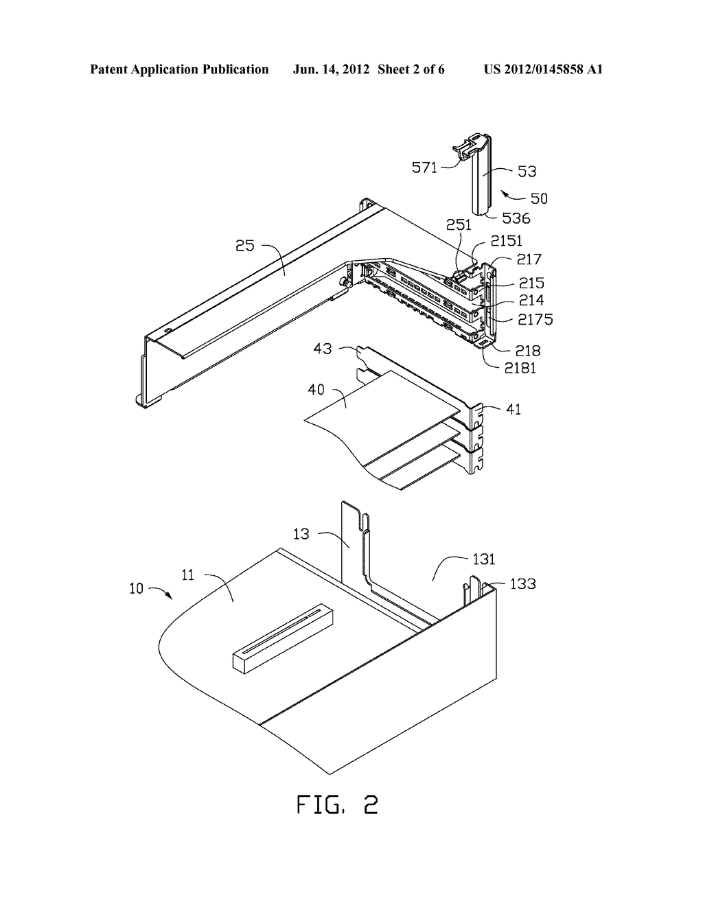 MOUNTING APPARATUS FOR EXPANSION CARD - diagram, schematic, and image 03