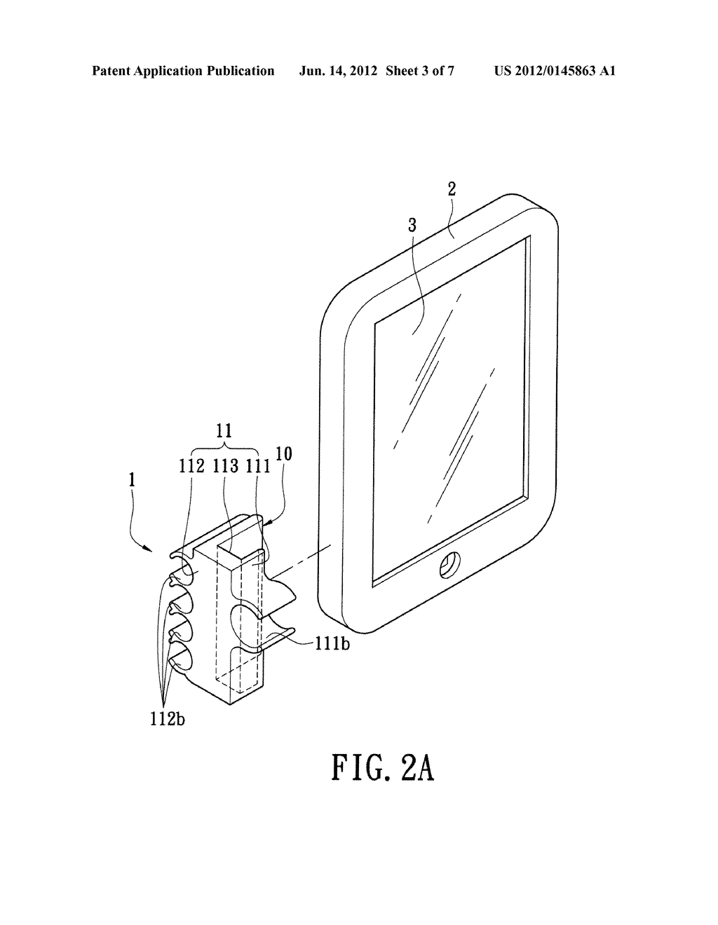 SUPPORTING STRUCTURE FOR PORTABLE ELECTRONIC PRODUCTS - diagram, schematic, and image 04