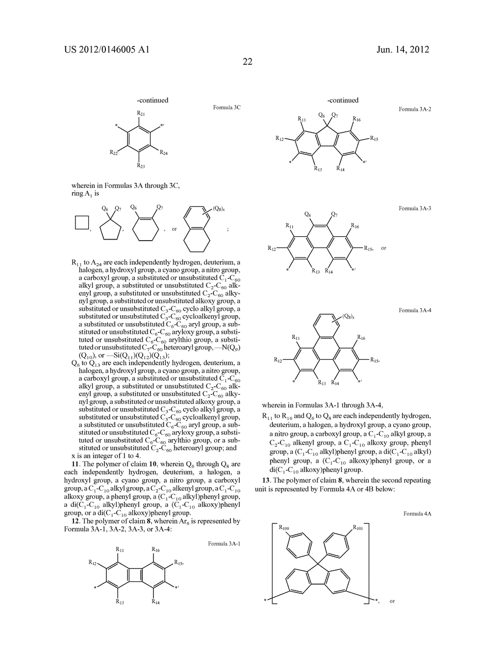 POLYMER, METHOD OF MANUFACTURE THEREOF, AND ORGANIC LIGHT-EMITTING DEVICE     INCLUDING THE POLYMER - diagram, schematic, and image 27