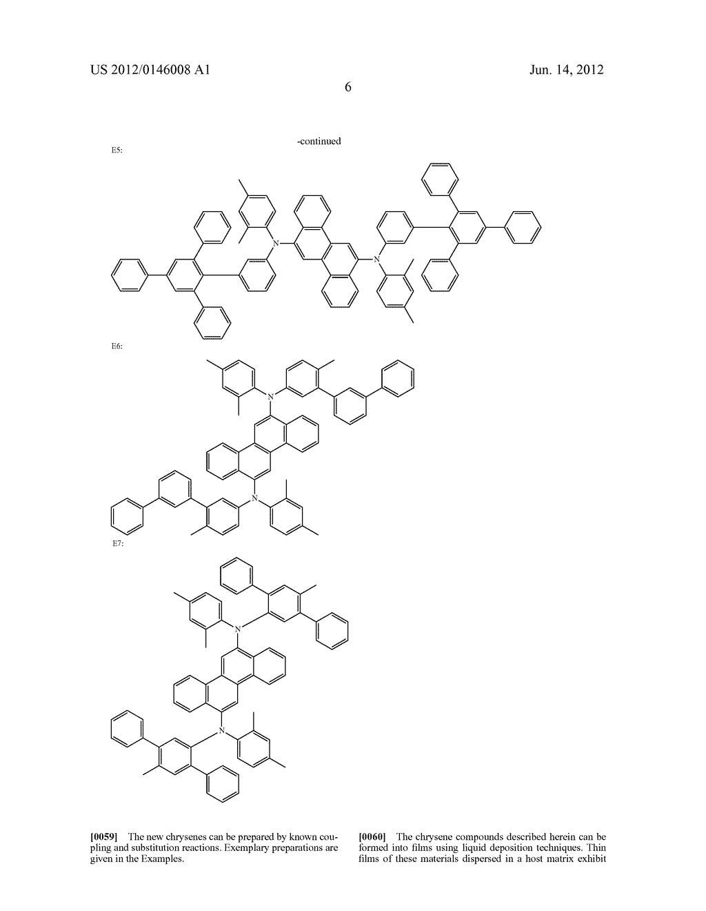 CHRYSENE COMPOUNDS FOR LUMINESCENT APPLICATIONS - diagram, schematic, and image 08