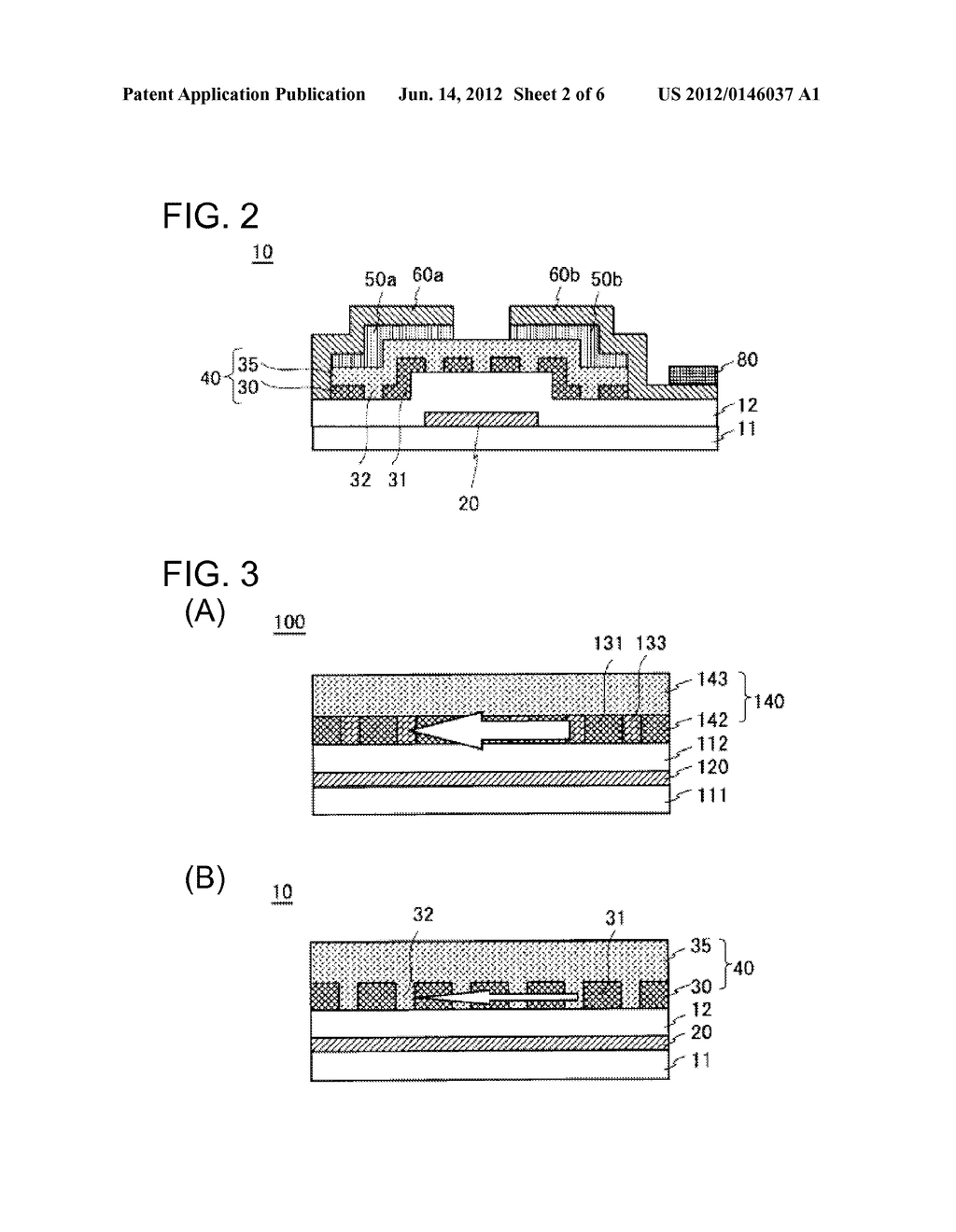 THIN-FILM TRANSISTOR AND METHOD FOR MANUFACTURING SAME - diagram, schematic, and image 03