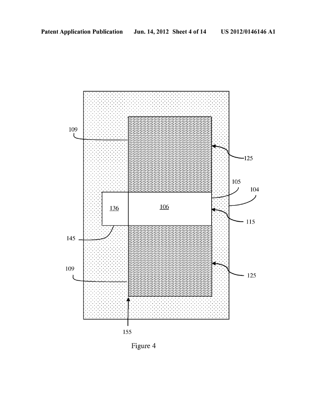 PARTIALLY DEPELETED (DP) SEMICONDUCTOR-ON-INSULATOR (SOI) FIELD EFFECT     TRANSISTOR (FET) STRUCTURE WITH A GATE-TO-BODY TUNNEL CURRENT REGION FOR     THRESHOLD VOLTAGE (Vt) LOWERING AND METHOD OF FORMING THE STRUCTURE - diagram, schematic, and image 05