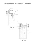 METHOD OF FABRICATING AN INTEGRATED CIRCUIT HAVING A STRAIN INDUCING     HOLLOW TRENCH ISOLATION REGION diagram and image