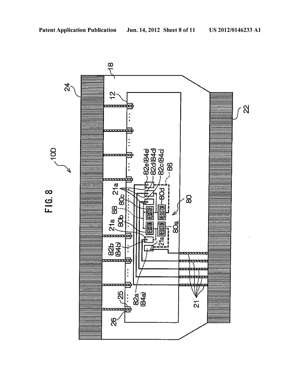 SEMICONDUCTOR DEVICE AND SUBSTRATE - diagram, schematic, and image 09