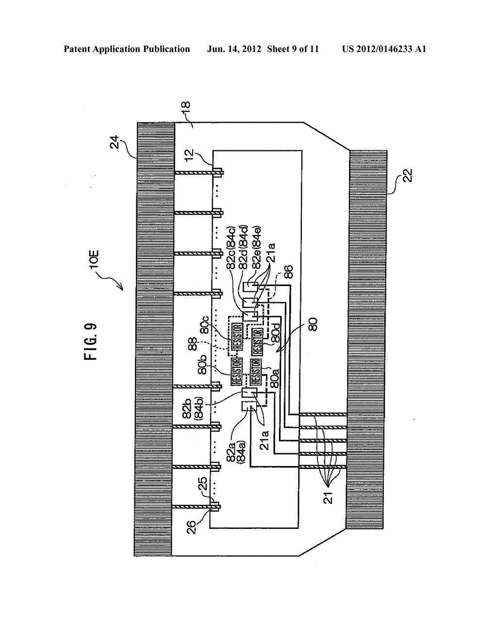 SEMICONDUCTOR DEVICE AND SUBSTRATE - diagram, schematic, and image 10