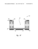 PACKAGED MICROELECTRONIC DEVICES RECESSED IN SUPPORT MEMBER CAVITIES, AND     ASSOCIATED METHODS diagram and image