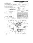 BEARING MECHANISM FOR A TRANSVERSE LEAF SPRING, MOUNTABLE IN THE AREA OF A     VEHICLE AXLE diagram and image