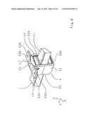 BEARING MECHANISM FOR A TRANSVERSE LEAF SPRING, MOUNTABLE IN THE AREA OF A     VEHICLE AXLE diagram and image