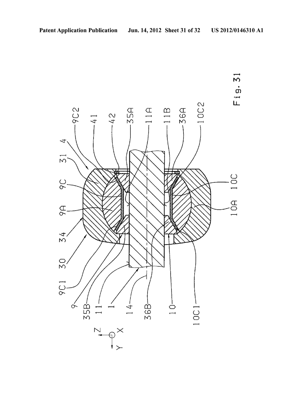 BEARING MECHANISM FOR A TRANSVERSE LEAF SPRING - diagram, schematic, and image 32