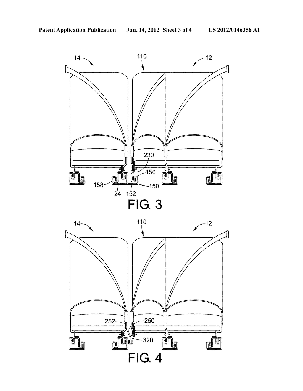 VEHICLE SEATING ARRANGEMENT FOR A VEHICLE SEAT INCLUDING A CANTILEVERED     SECTION - diagram, schematic, and image 04