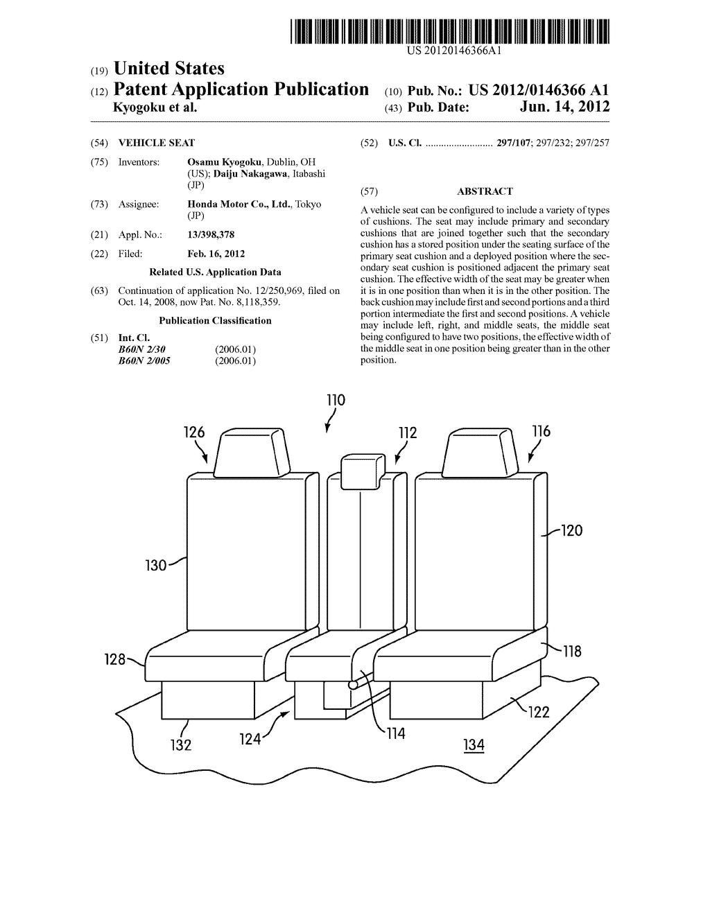 Vehicle Seat - diagram, schematic, and image 01