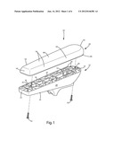 ARMREST WITH INTERCHANGEABLE ARM CAP diagram and image