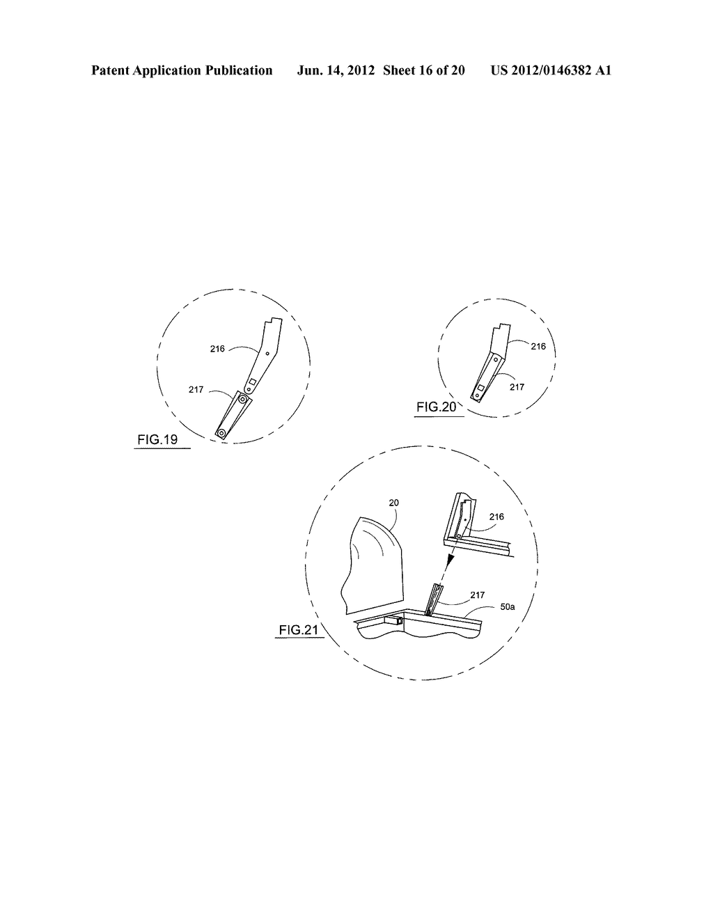 Ready to assemble sofa and method for packaging same - diagram, schematic, and image 17