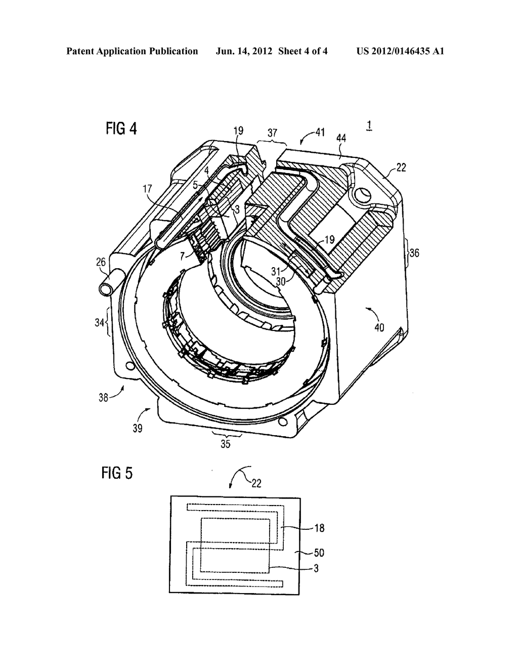 ELECTRICAL MACHINE WITH A COOLING CHANNEL AND METHOD FOR MANUFACTURING THE     SAME - diagram, schematic, and image 05