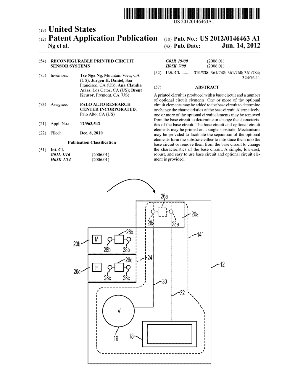 Reconfigurable Printed Circuit Sensor Systems - diagram, schematic, and image 01