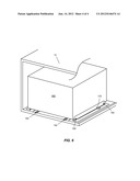 POSITIONING BASE WITH ADJUSTABLE SUPPORT LEVELERS FOR A HOUSEHOLD     APPLIANCE diagram and image