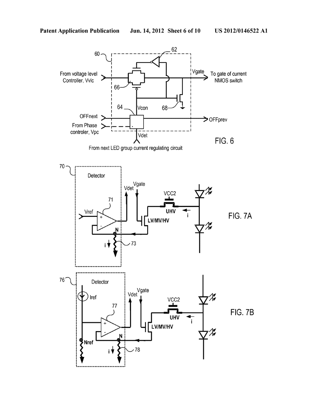 LIGHT EMITTING DIODE DRIVER USING TURN-ON VOLTAGE OF LIGHT EMITTING DIODE - diagram, schematic, and image 07