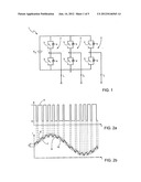 DEVICE AND METHOD FOR DRIVING AN ELECTRIC MACHINE FOR ABATING AND MASKING     DISTINCTIVE ACOUSTIC EMISSIONS diagram and image