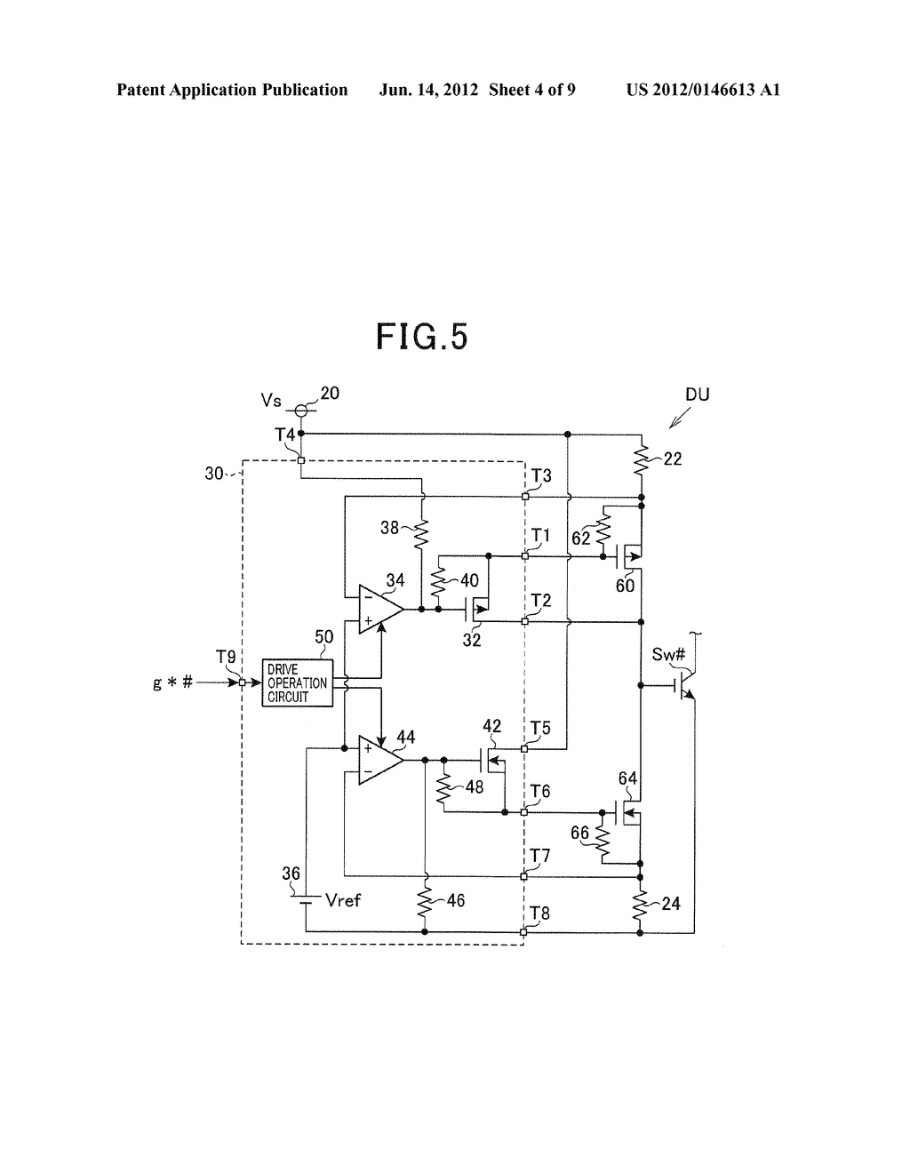 INTEGRATED CIRCUIT-BASED DRIVE CIRCUIT FOR DRIVING VOLTAGE-CONTROLLED     SWITCHING DEVICE AND METHOD OF MANUFACTURING THE DRIVE CIRCUIT - diagram, schematic, and image 05