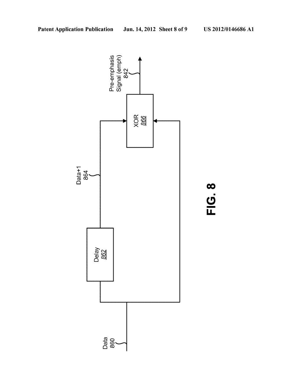 PRE-EMPHASIS TECHNIQUE FOR ON-CHIP VOLTAGE-DRIVEN SINGLE-ENDED-TERMINATION     DRIVERS - diagram, schematic, and image 09