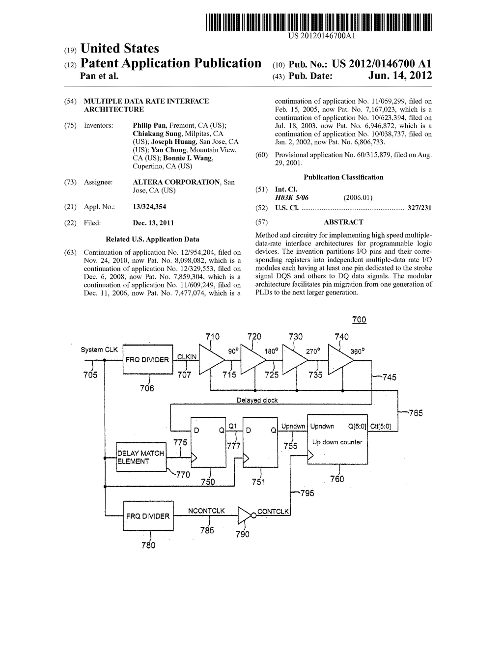 MULTIPLE DATA RATE INTERFACE ARCHITECTURE - diagram, schematic, and image 01