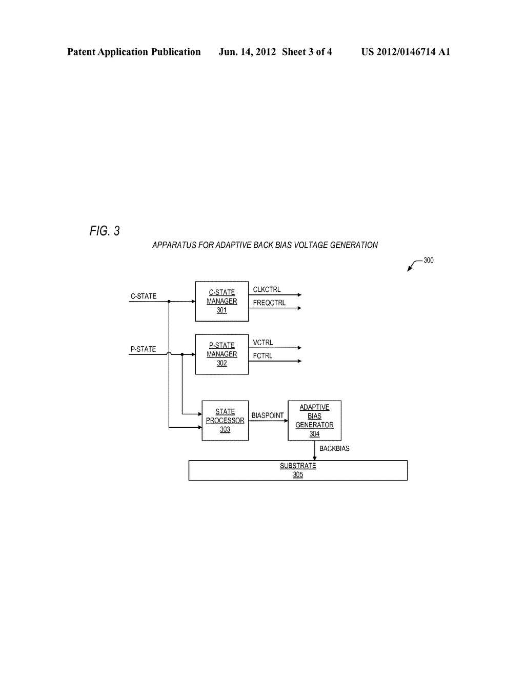 APPARATUS AND METHOD FOR ADJUSTABLE BACK BIAS CONTROL OF AN INTEGRATED     CIRCUIT - diagram, schematic, and image 04