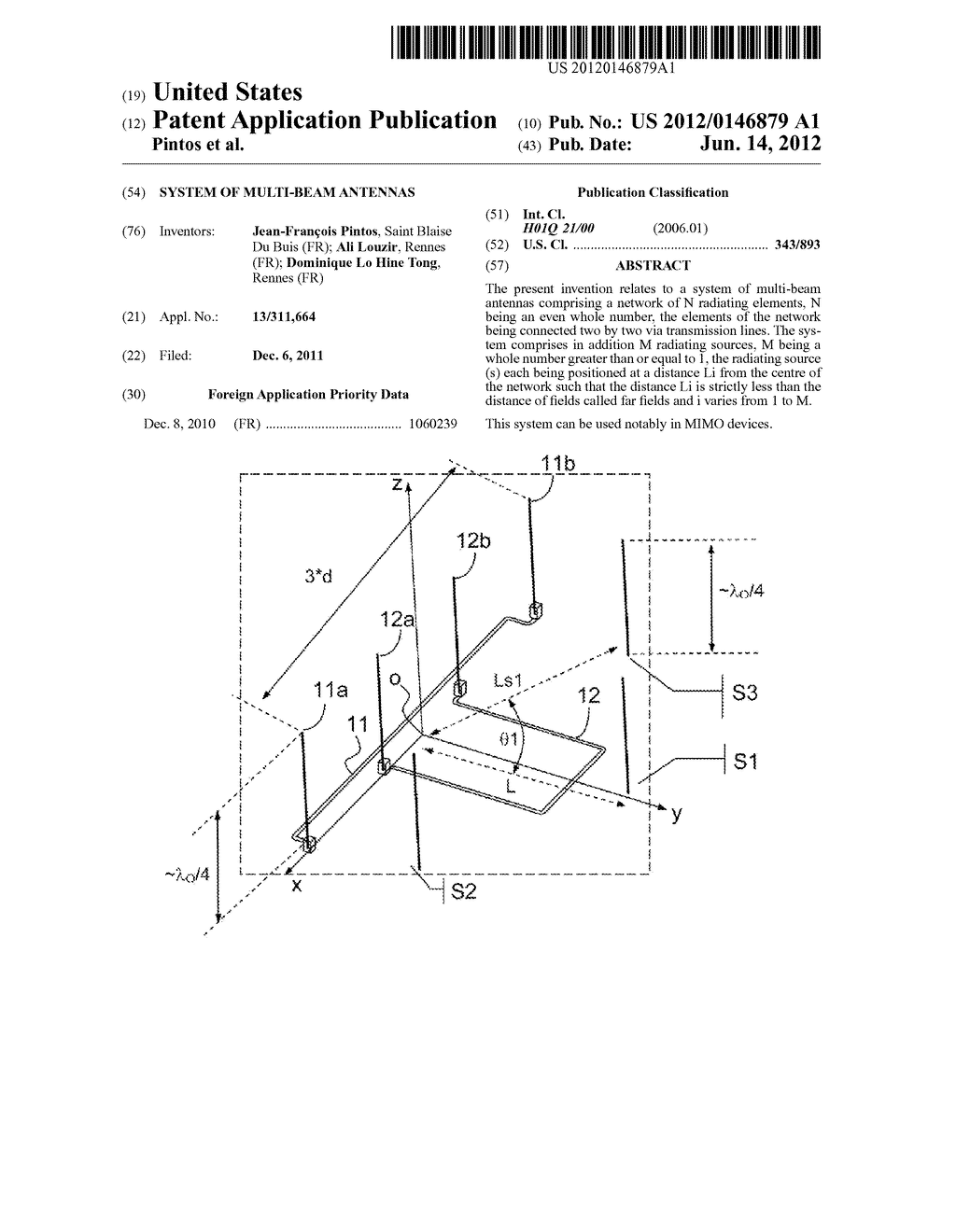 System of Multi-Beam Antennas - diagram, schematic, and image 01