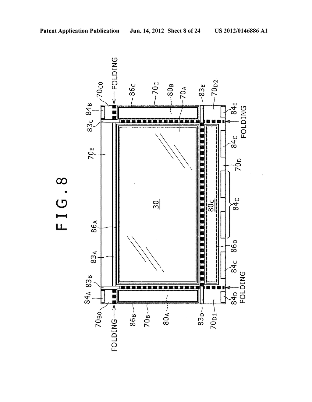 DISPLAY APPARATUS AND ELECTRONIC APPARATUS - diagram, schematic, and image 09