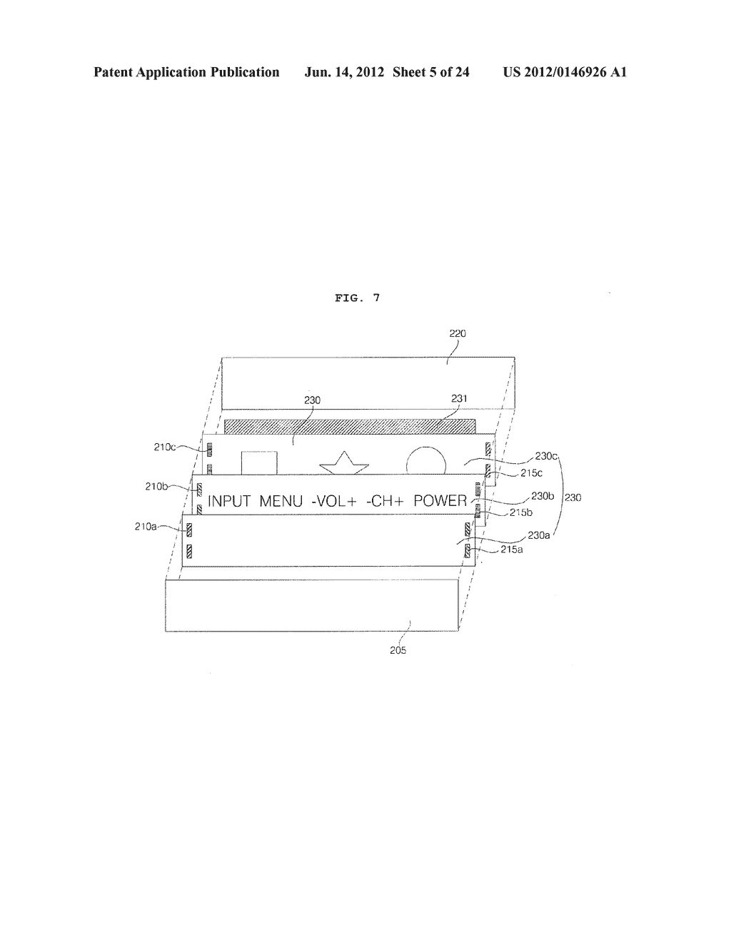 INPUT DEVICE AND IMAGE DISPLAY APPARATUS INCLUDING THE SAME - diagram, schematic, and image 06