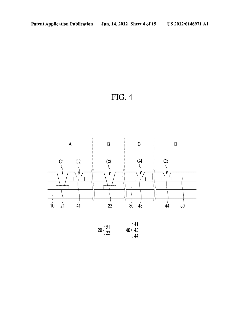 DISPLAY DEVICE AND METHOD OF MANUFACTURING THE SAME - diagram, schematic, and image 05